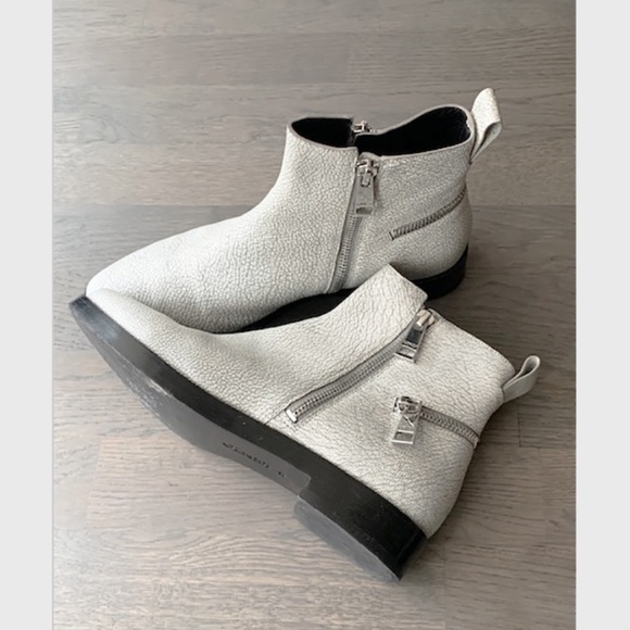 KENZO | Totem Leather Ankle Boots - Picture 1 of 11